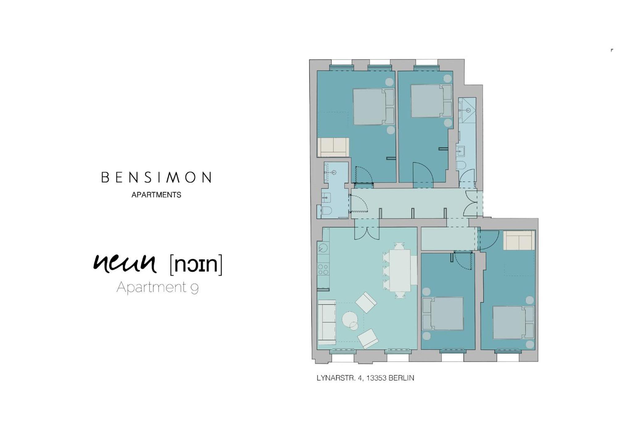 Bensimon Apartments Mitte/Wedding Берлин Стая снимка