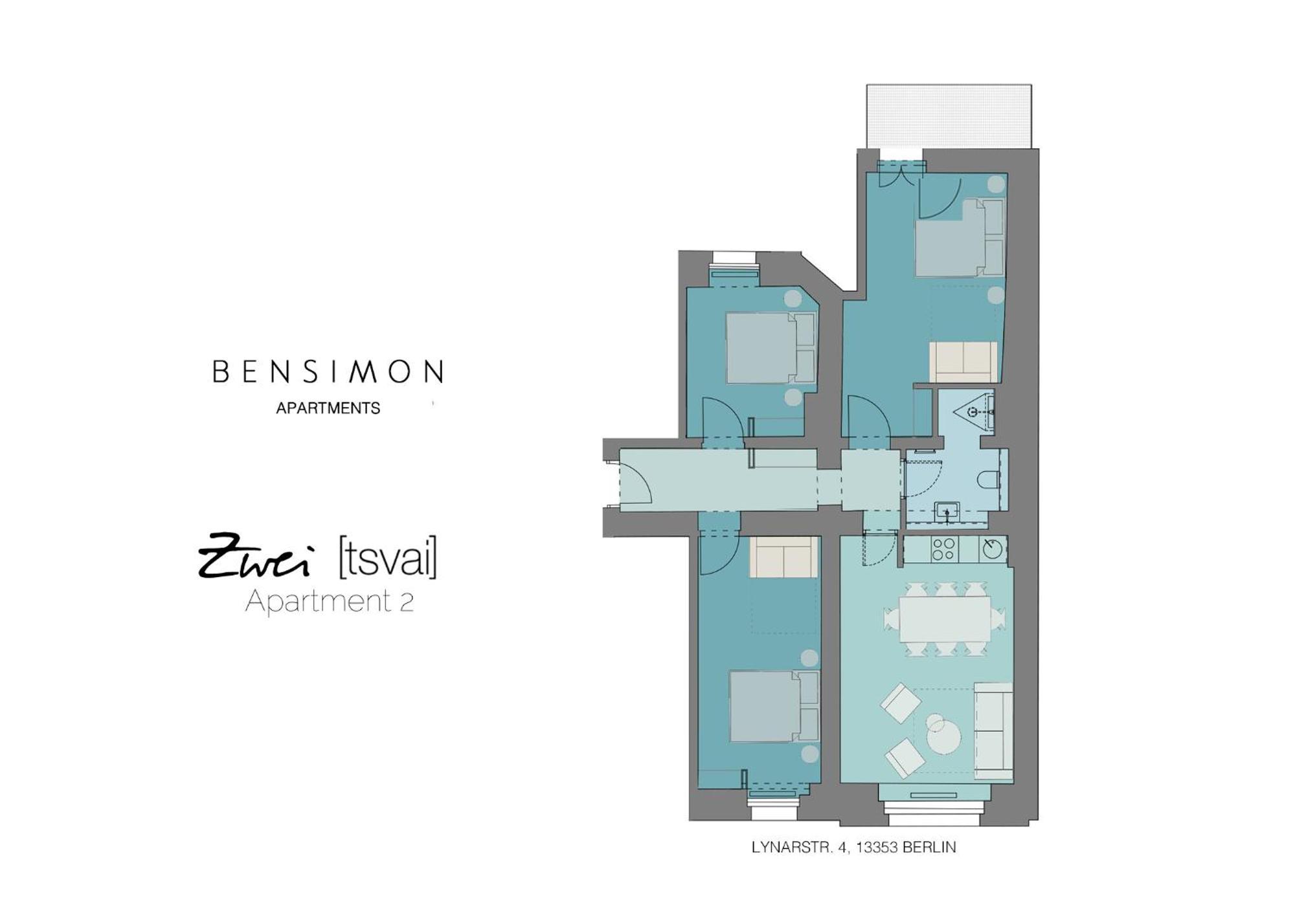 Bensimon Apartments Mitte/Wedding Берлин Стая снимка