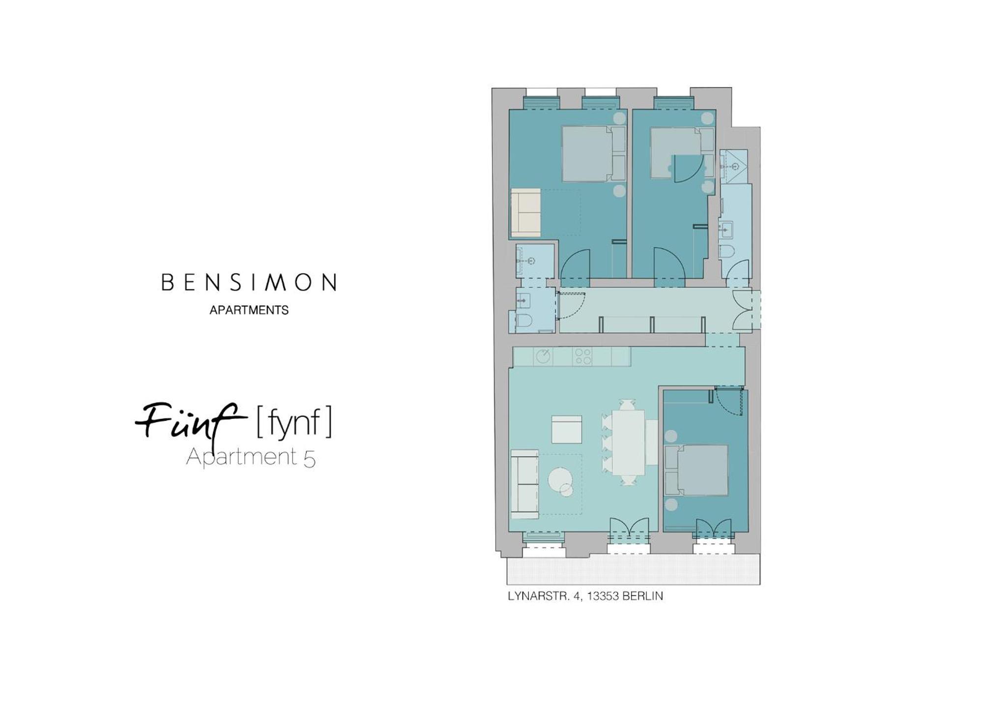 Bensimon Apartments Mitte/Wedding Берлин Стая снимка